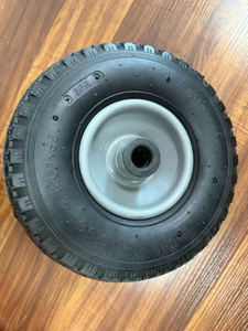 Ho&euml; kwaliteit 3.00-4 pneumatiese rubberwiel vir trollie-handvragmotor