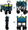 Beach Wagon Utility Strandvogn Udend&oslash;rs Trolley Udend&oslash;rs Campingvogn