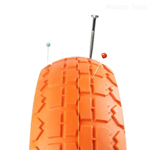 手押し車のタイヤ