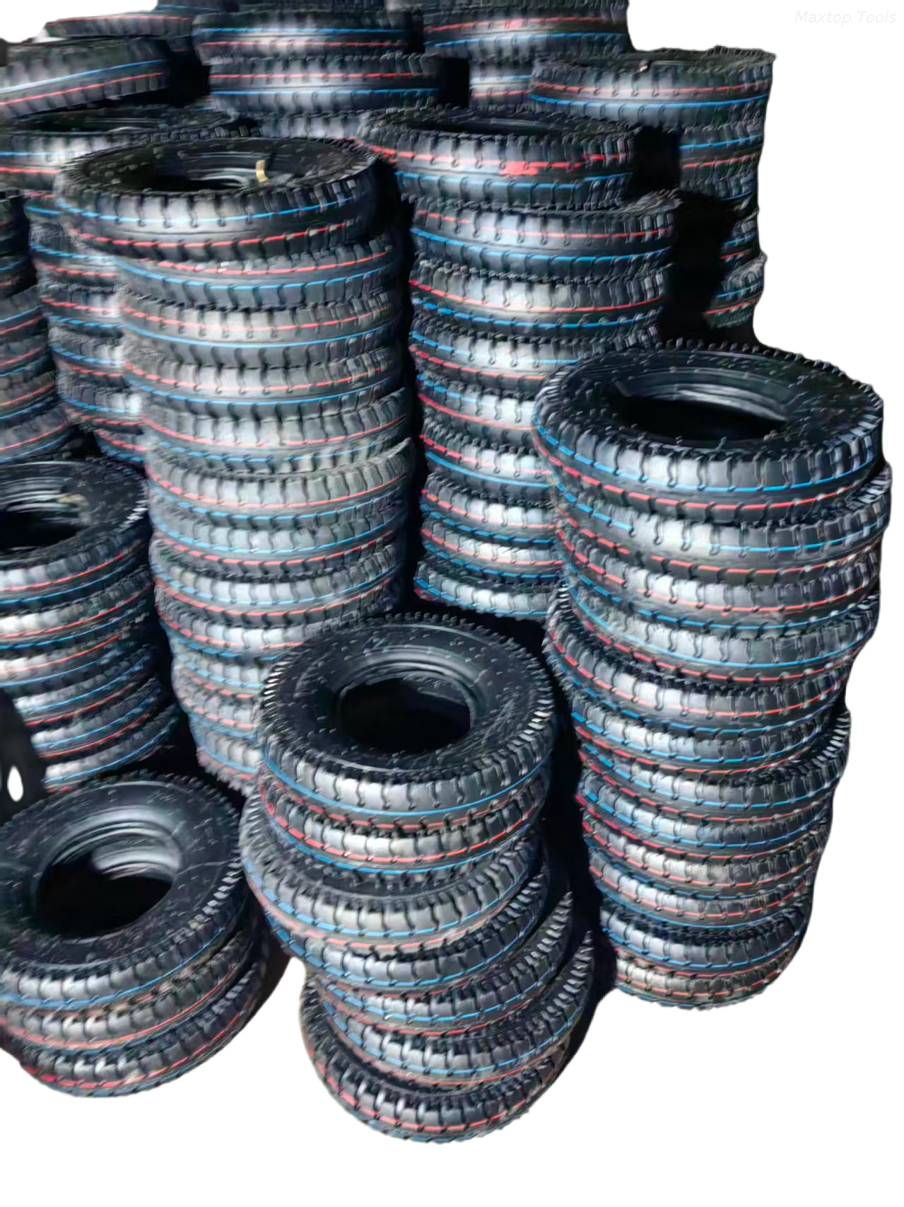 4.80/4.00-8 लग पैटर्न वायवीय रबर टायर व्हीलब्रो टायर