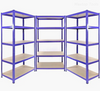 Supermarket aut Warehouse High Quality Gravis Display Novifacta Rivet Rack Steel Metal Shelves