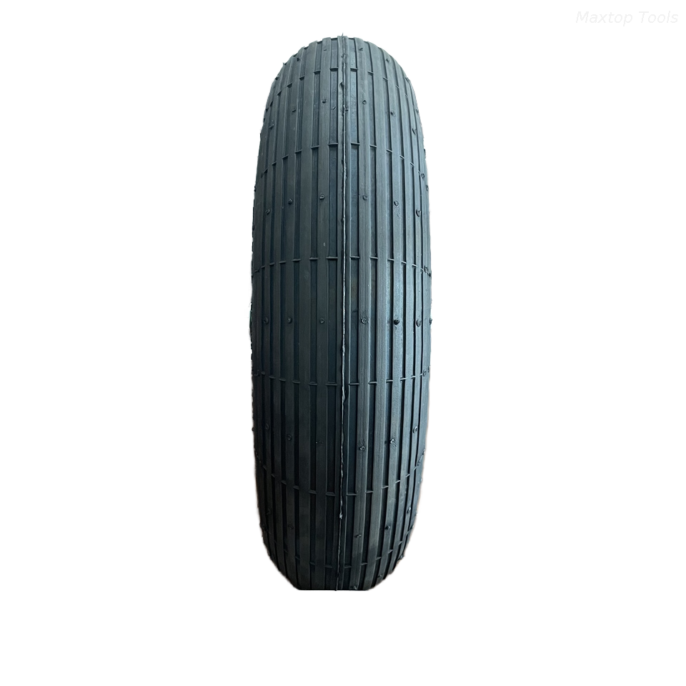 Maysun Factory Hot Sale 4.8/4.00-8 4PR Air-filled Pneumatic Tire Wheel Line Assembly Line Rubber Tread Pattern Wheelbarrow Hand Truck