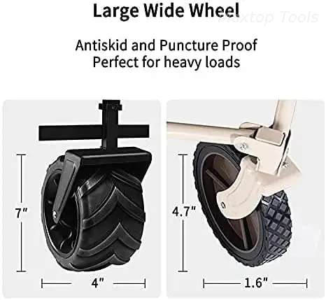 foldbart udend&oslash;rs trolleyhjul