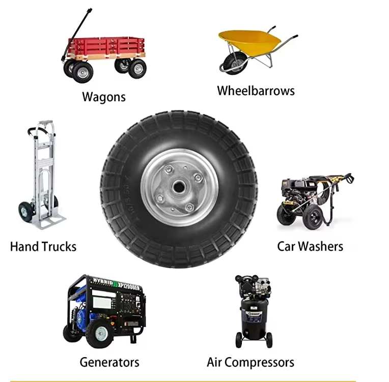 Ποια είναι τα πλεονεκτήματα των πνευματικών τροχών από καουτσούκ;