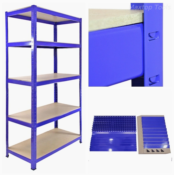 Supermarket aut Warehouse High Quality Gravis Display Novifacta Rivet Rack Steel Metal Shelves